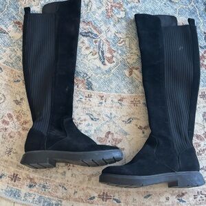 ATM Anthony Thomas Melillo Black Knee-High Boots